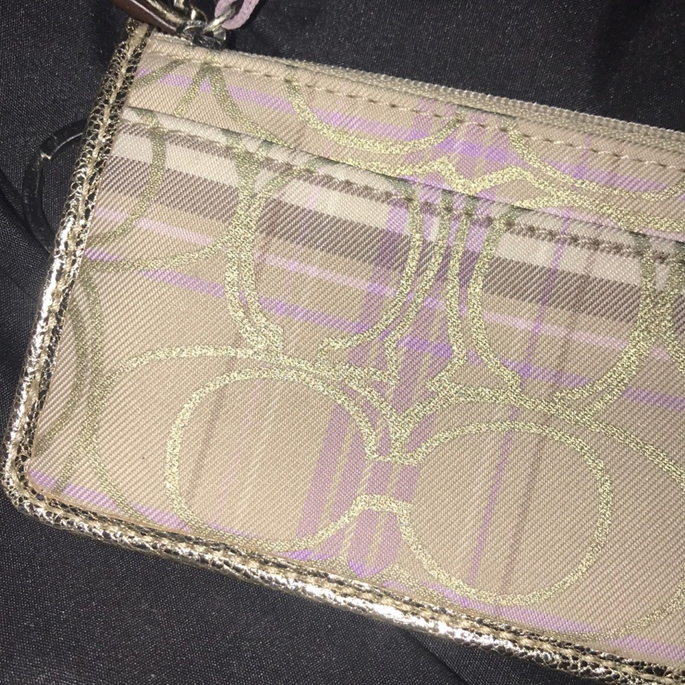 Coach Spring Pastel Card Wallet Gem